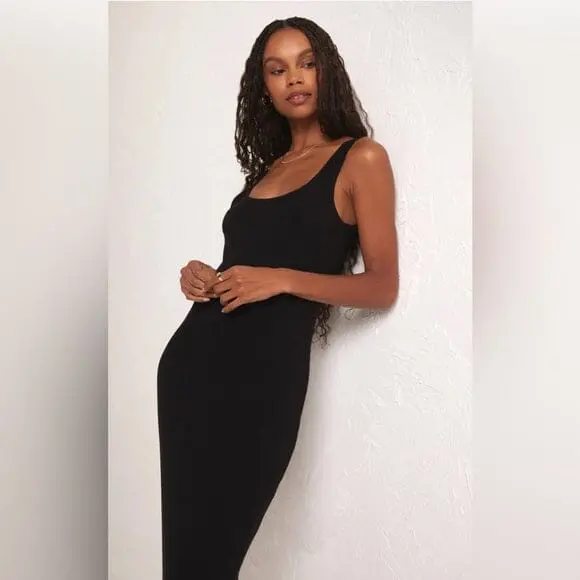 Viviana Rib Midi Dress 1