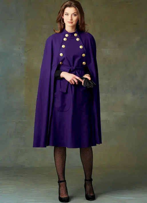 Vogue Cape And Belt V9288 1