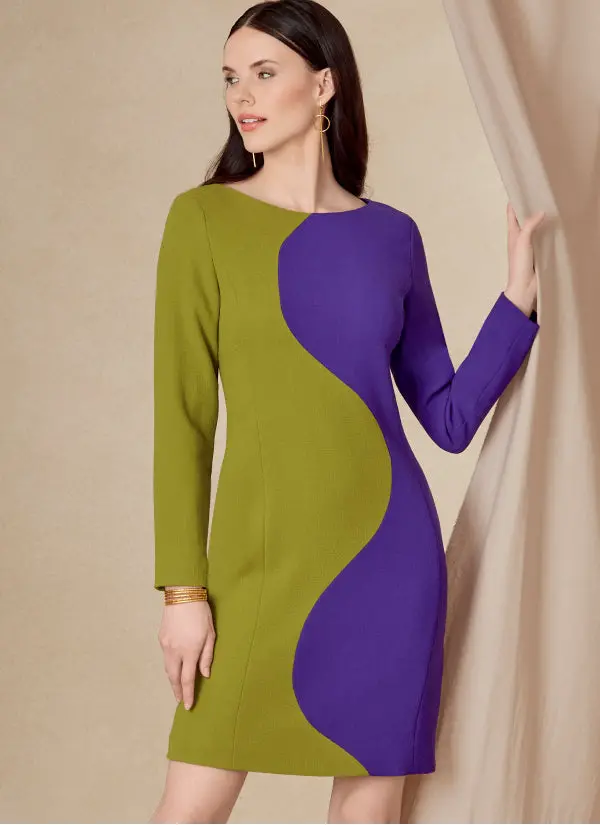 Vogue Dress V1819 1