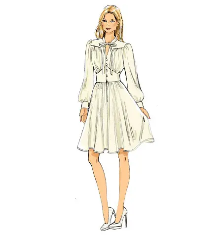 Vogue Dress V9076 1
