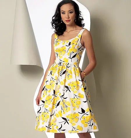 Vogue Dress V9100 1