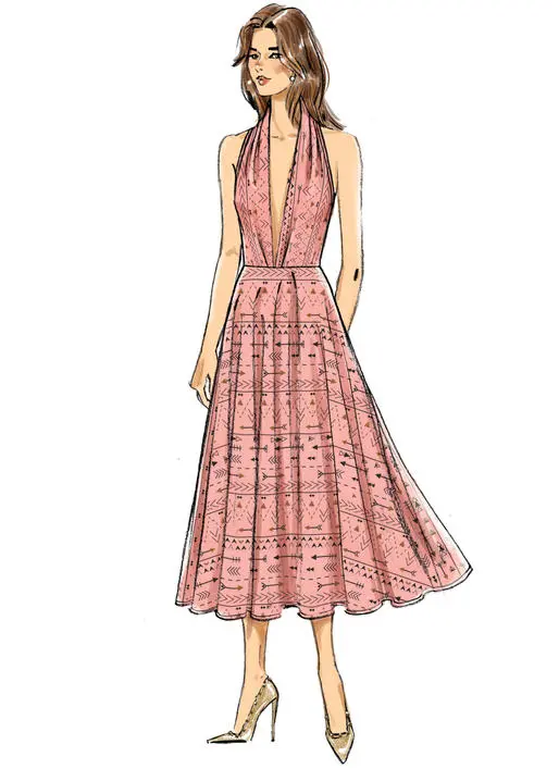 Vogue Dress V9343 1