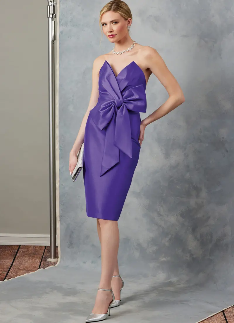 Vogue Evening Dress V2047 1