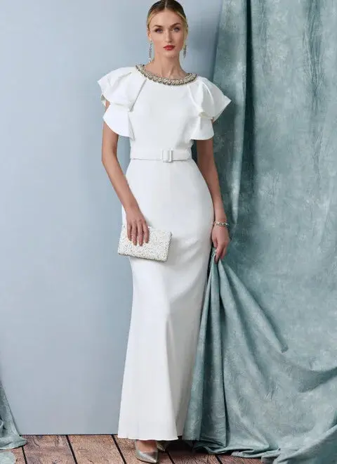 Vogue Full Length Dress V1919 1