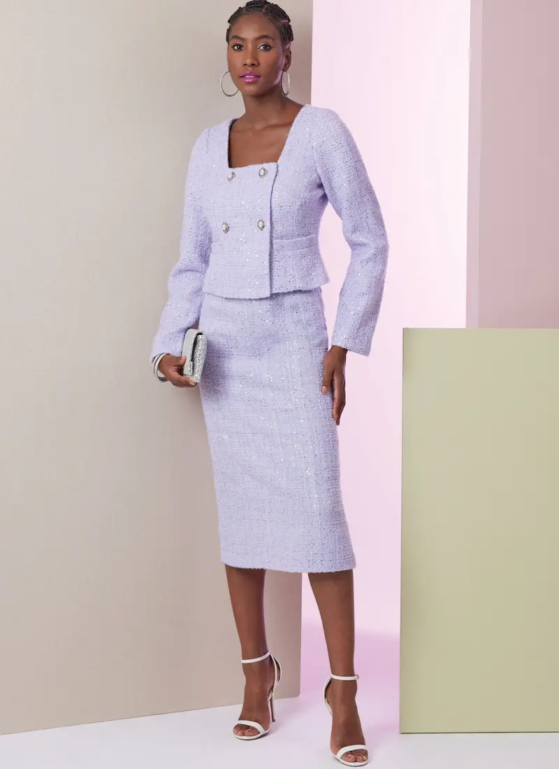 Vogue Jacket, Skirt & Trousers V2017 1