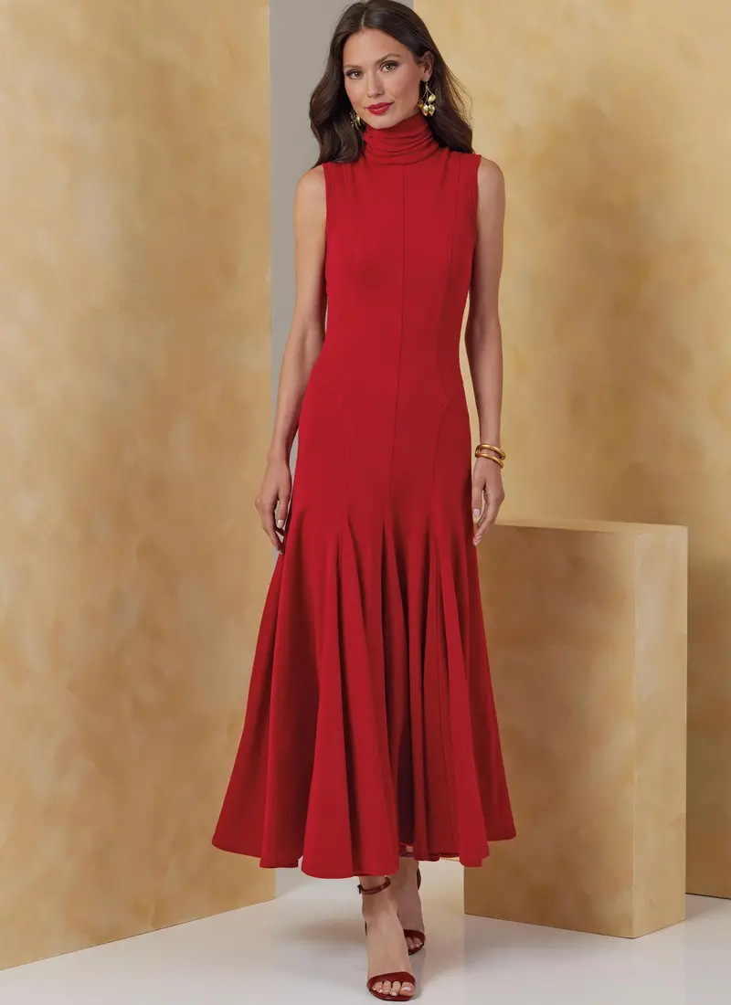 Vogue Knit Dress V2064 1