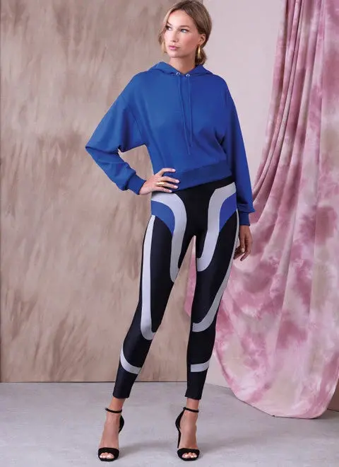 Vogue Knit Tops And Leggings V1945 1