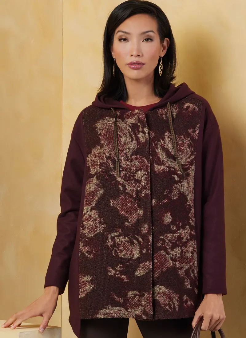 Vogue Knit Tops V2067 1