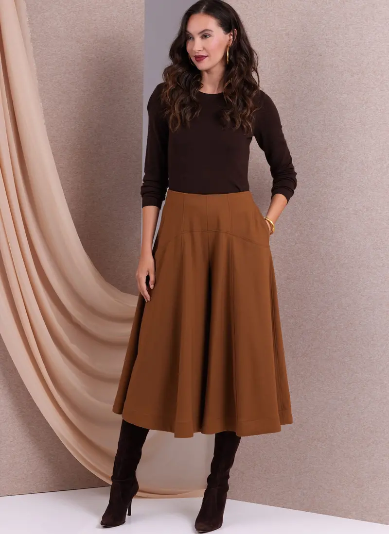 Vogue Skirt & Culottes V1987 1