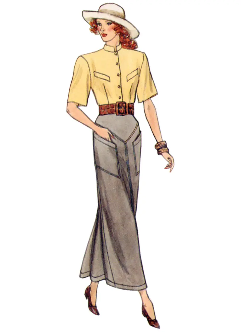 Vogue Skirt V2102 1