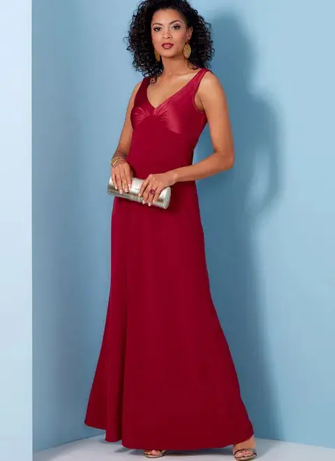 Vogue Special Occasion Dress V1842 1