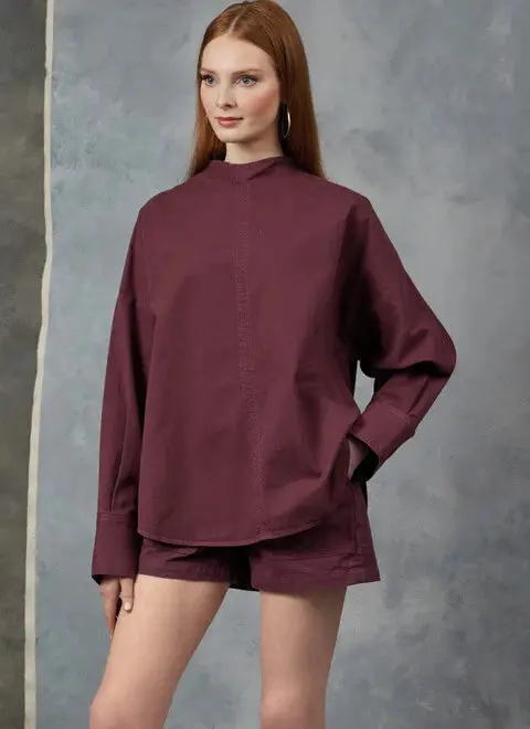 Vogue Top And Shorts V1912 1
