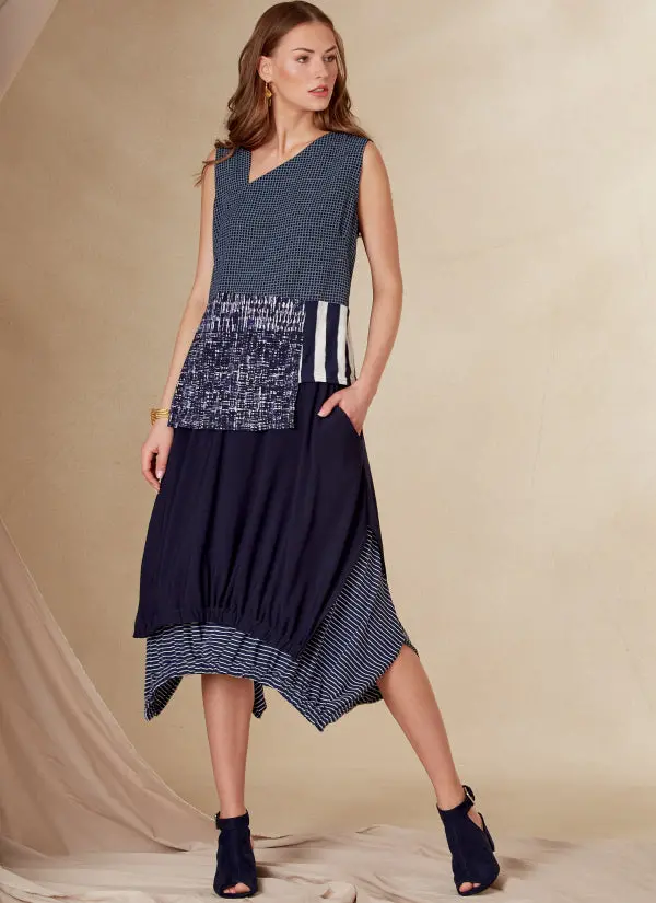 Vogue Top And Skirt V1820 1