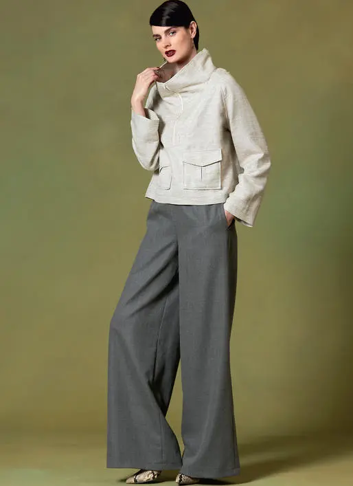 Vogue Top And Trousers V1642 1