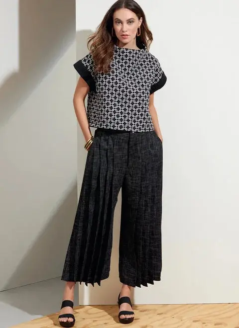 Vogue Top And Trousers V1868 1