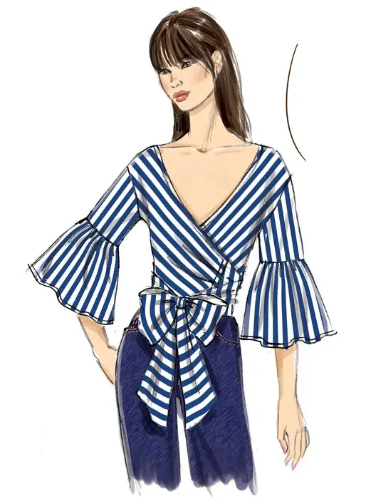 Vogue Tops V9315 1