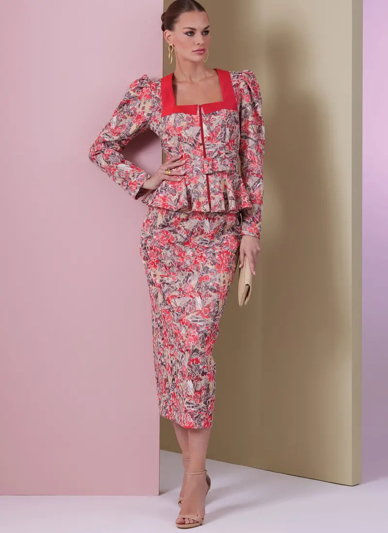 Vogue Two Piece Dress V2006 1