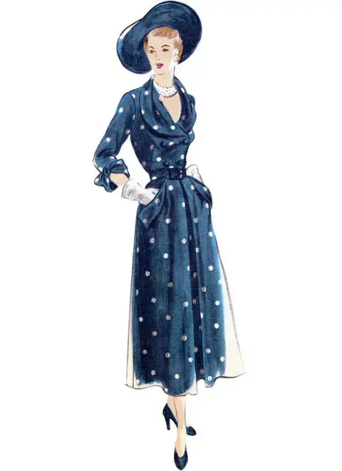 Vogue Vintage Blouse And Skirt V1863 1
