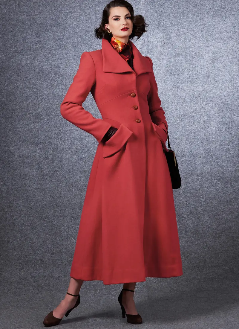 Vogue Vintage Coat V1669 1