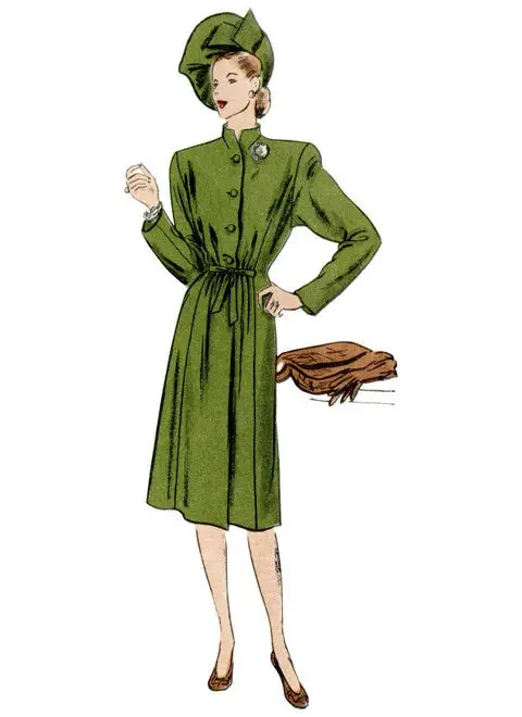 Vogue Vintage Coat V1903 1
