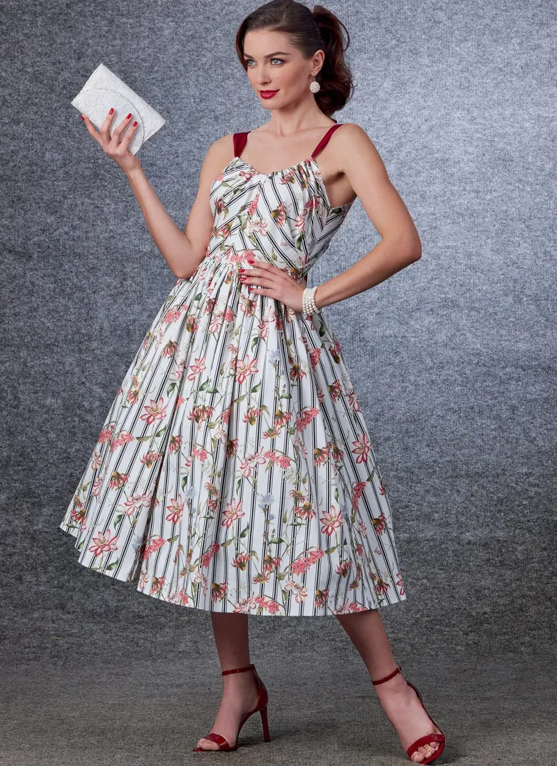 Vogue Vintage Dress V1696 1