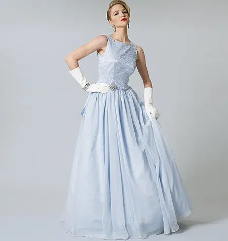 Vogue Vintage Dress V8729 1