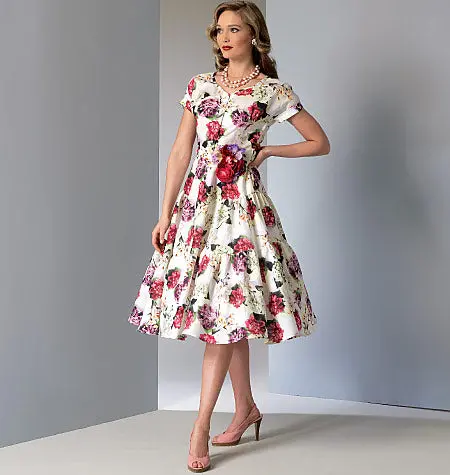 Vogue Vintage Dress V9106 1