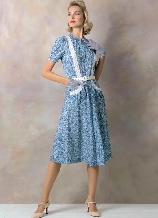 Vogue Vintage Dress V9294 1