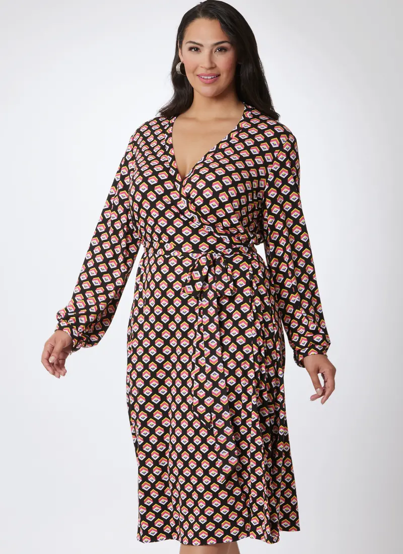 Vogue Vintage Wrap Dress V2081 1