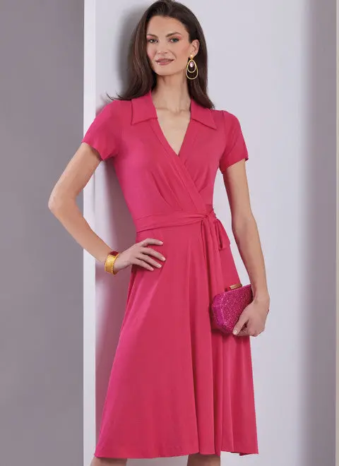 Vogue Wrap Dress V1952 1