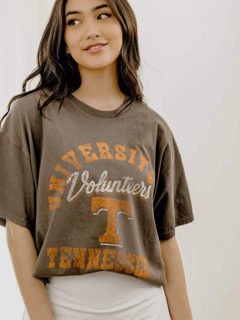 Vols Draft Charcoal Thrifted Tee 1