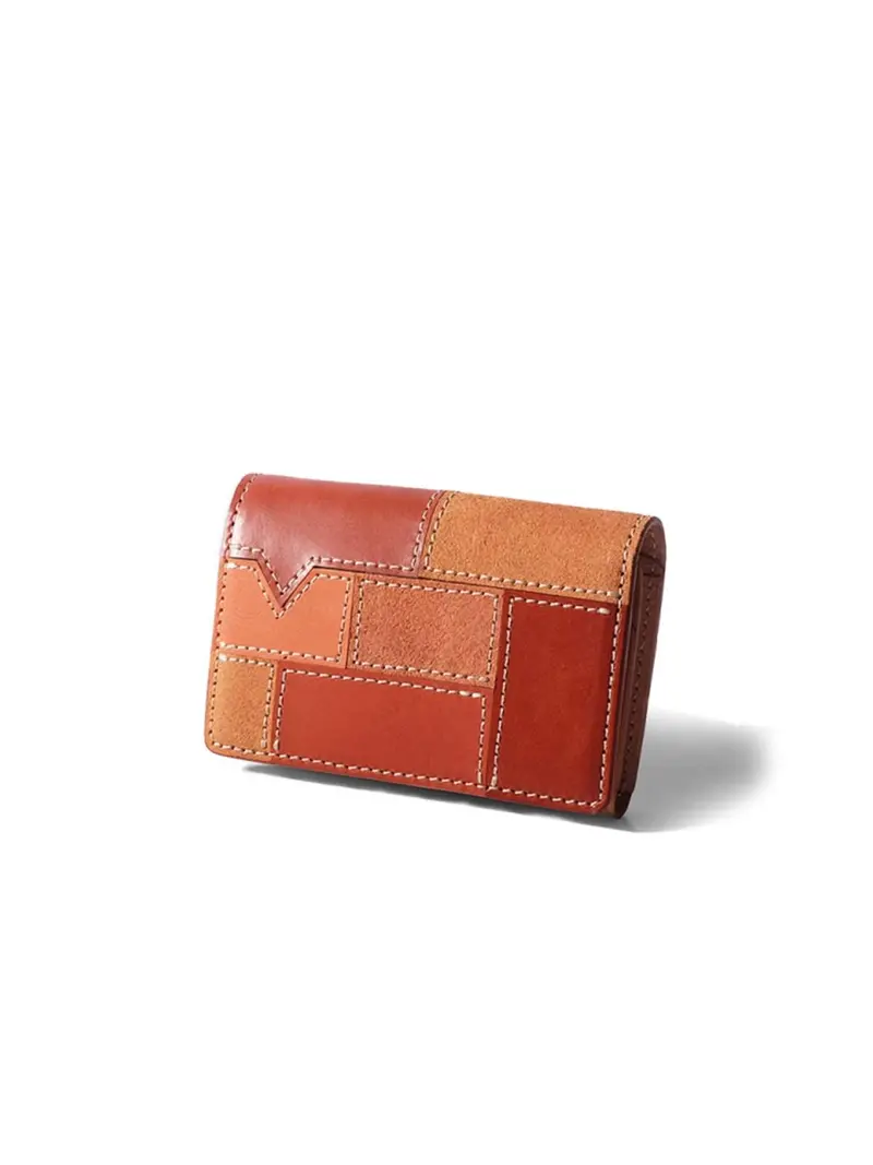 Voyej Vasa Vestigial Shades Of Brown Card Wallet 1