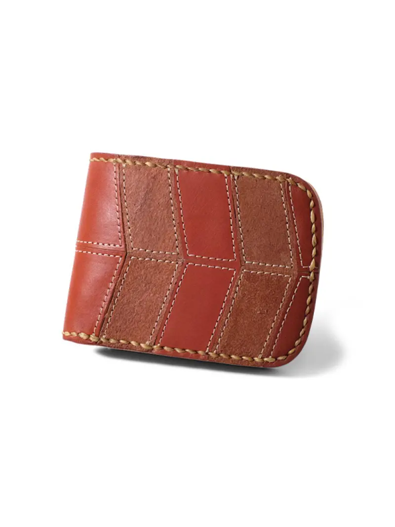 Voyej Vessel Ii Vestigial Shades Of Brown Short Wallet 1