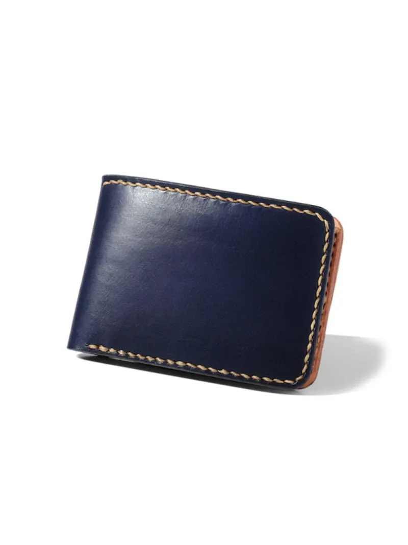 Voyej Vessel Viii Navy Blue Short Wallet 1