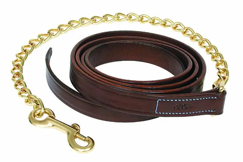 Walsh Leather Lead With 30 In Chain 1