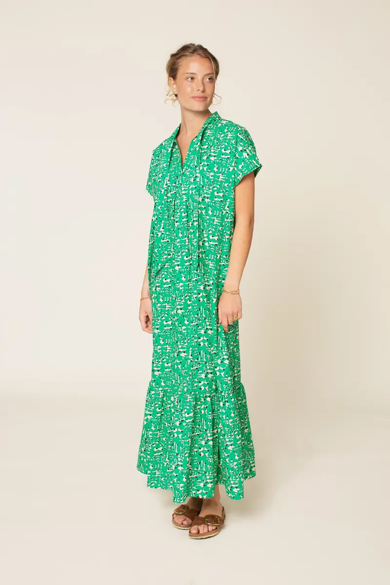 Wardrobe By Me Aurora Kaftan Dress - Printed Copy Shop (+£7.00) 1