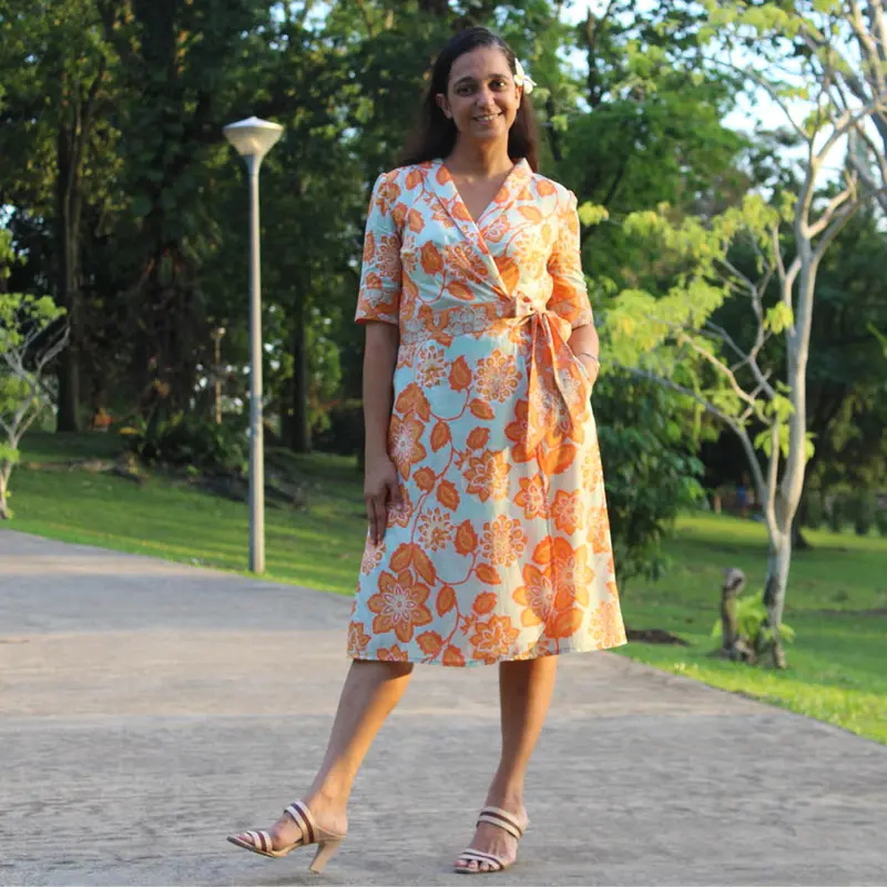 Wardrobe By Me Ava Wrap Dress 1