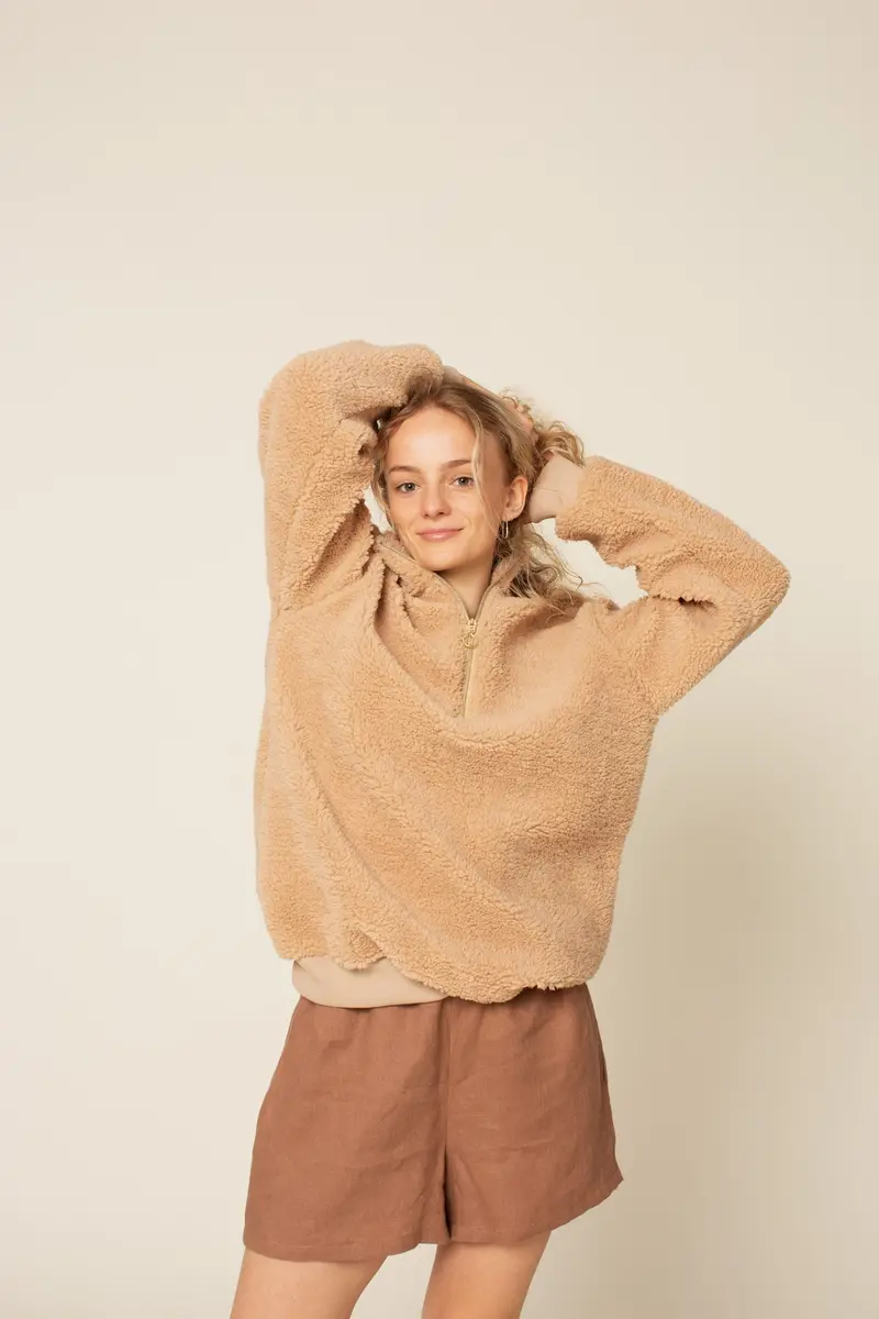 Wardrobe By Me Half Zipper Sweater 1