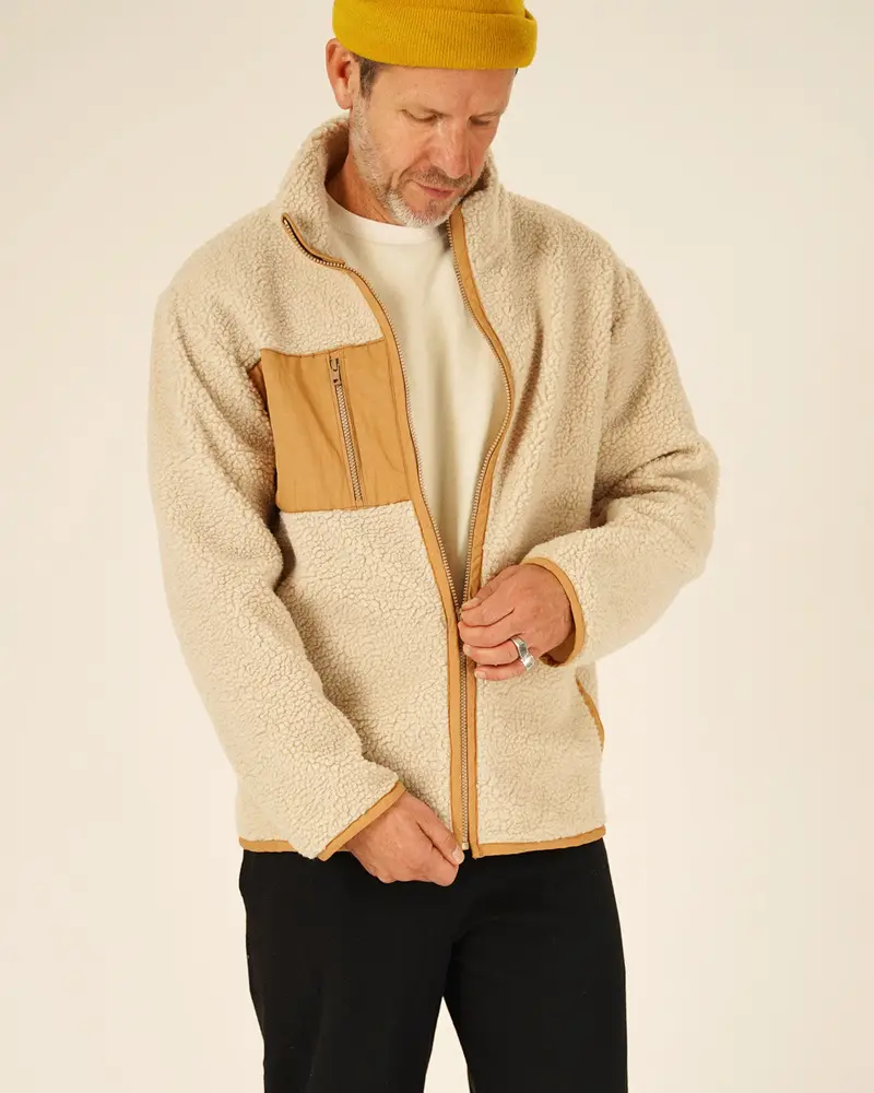 Wardrobe By Me Men's Cozy Fleece Jacket 1