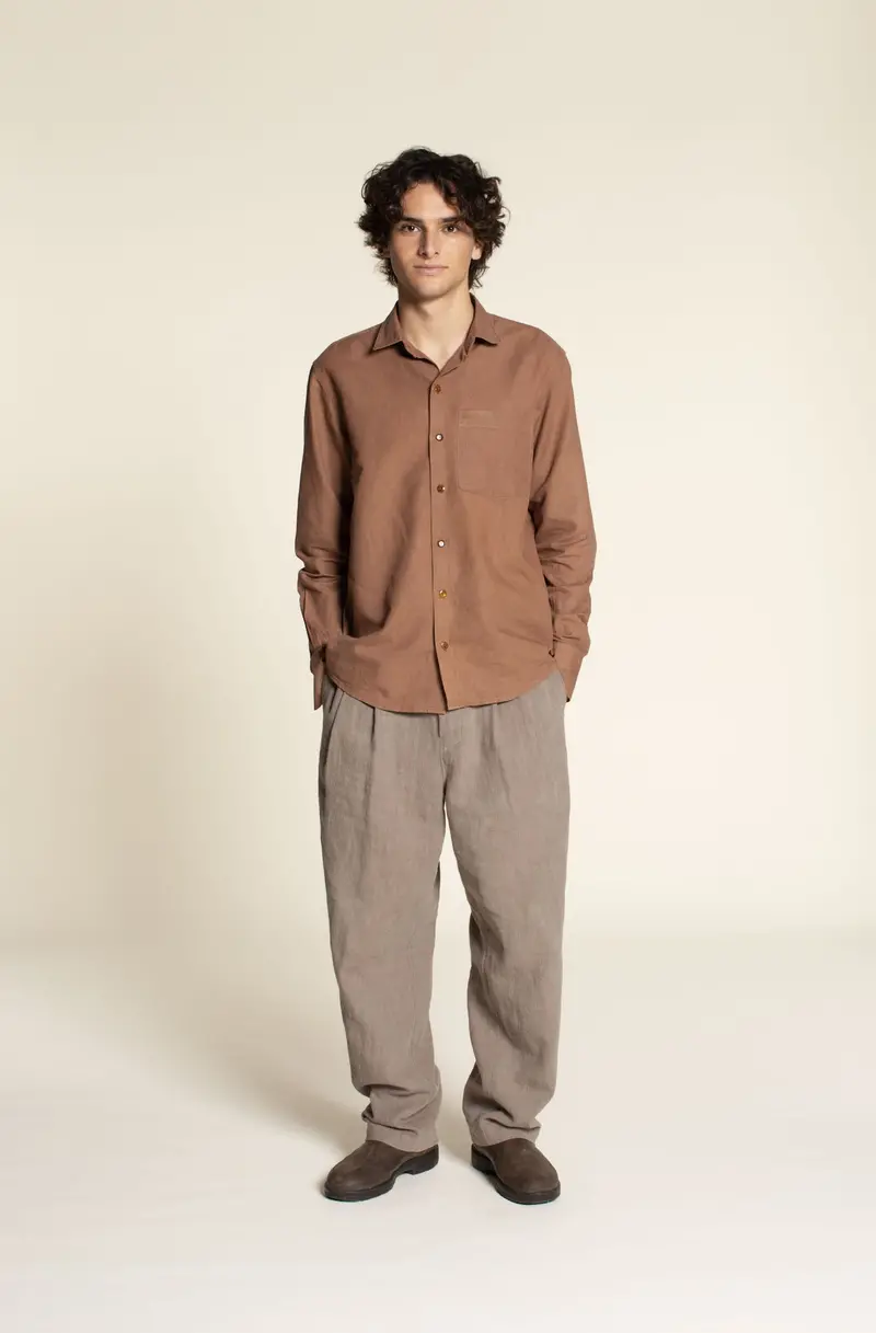 Wardrobe By Me Men's Jensen Shirt - Printed Copy Shop (+£7.00) 1