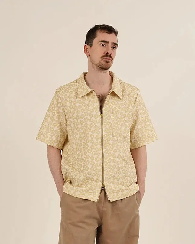 Wardrobe By Me Men's Zip Shirt 1