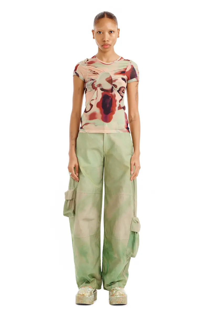 Watercolor Floral Arc S/S Top 1