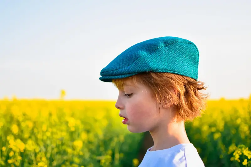 Waves & Wild Baby/Child/Adult Fell And Dale Flat Cap - Printed Copy Shop (+£5.00) 1