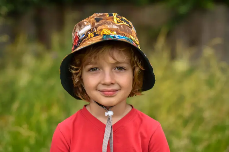 Waves & Wild Baby/Child/Adult Sandcastle Bucket Hat (Free) - Printed Copy Shop (+£5.00) 1