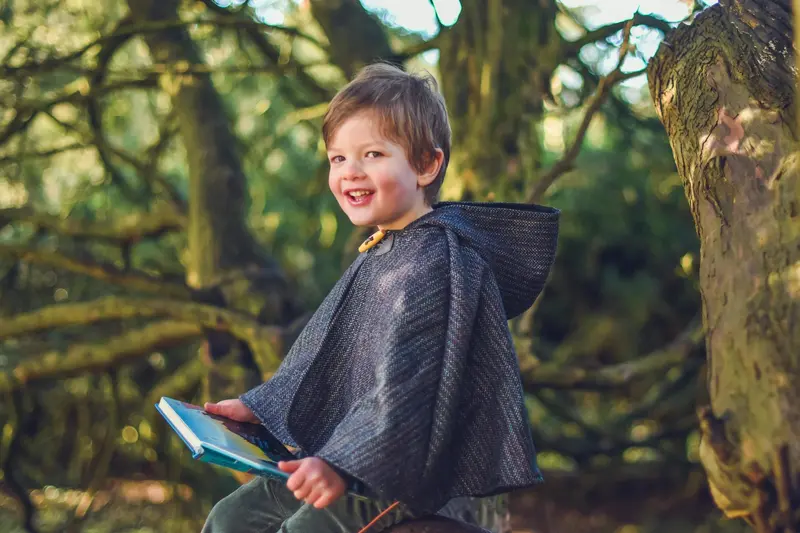 Waves & Wild Baby/Child/Adult Storybook Cape - Printed Copy Shop (+£10.00) 1