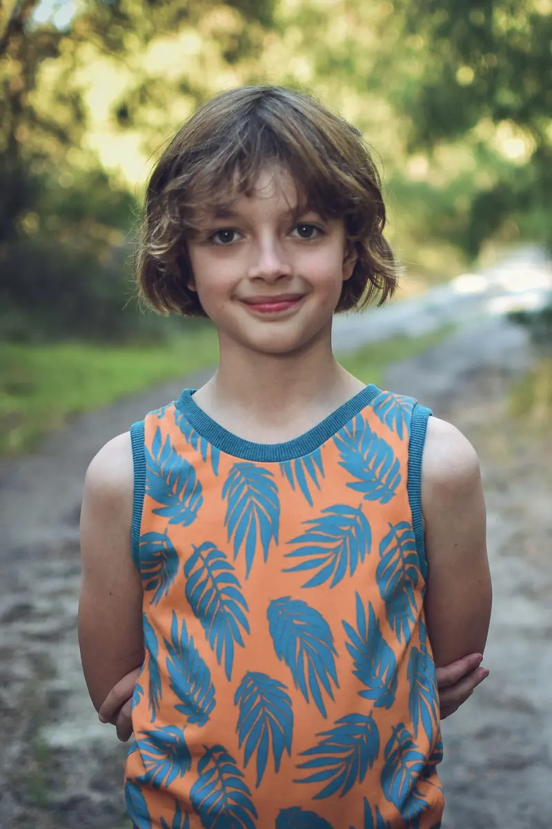 Waves & Wild Baby/Child Amber Singlet (Free) - Printed Copy Shop (+£5.00) 1