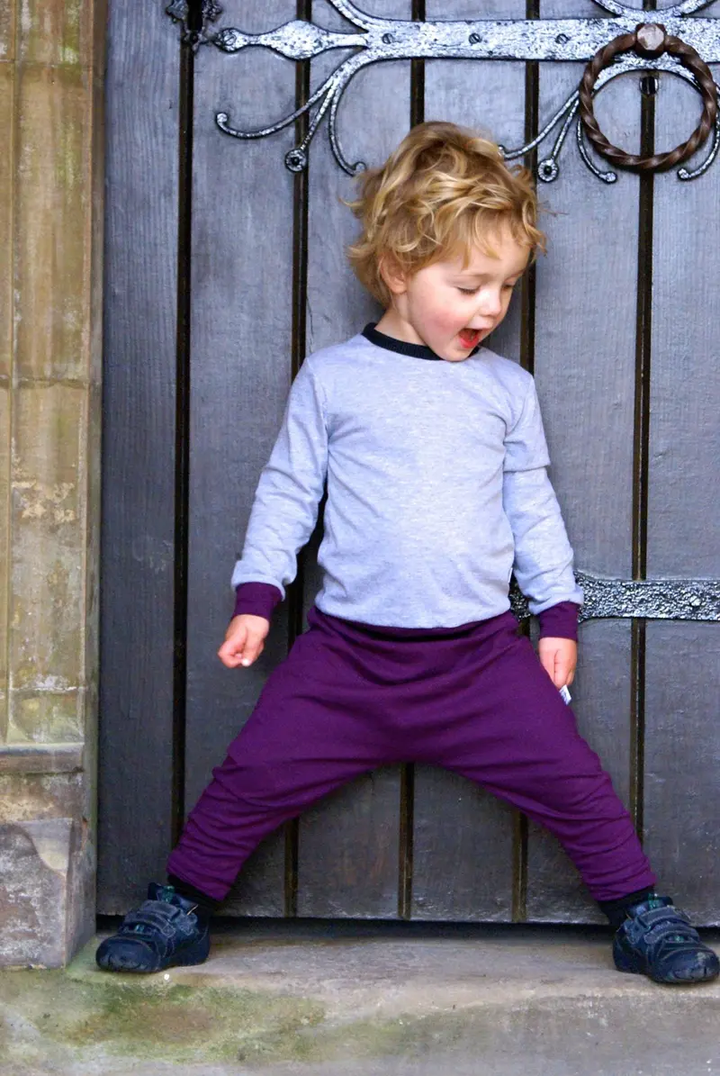 Waves & Wild Baby/Child Harem Pants - Printed Copy Shop (+£5.00) 1
