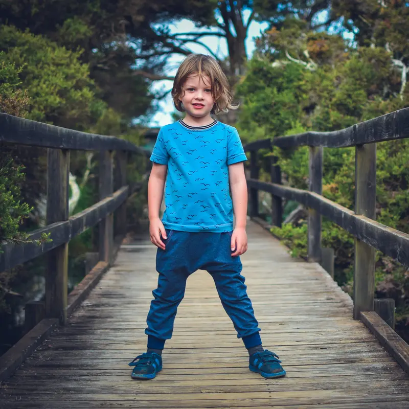 Waves & Wild Baby/Child High Kick Harem Joggers - Printed Copy Shop (+£5.00) 1