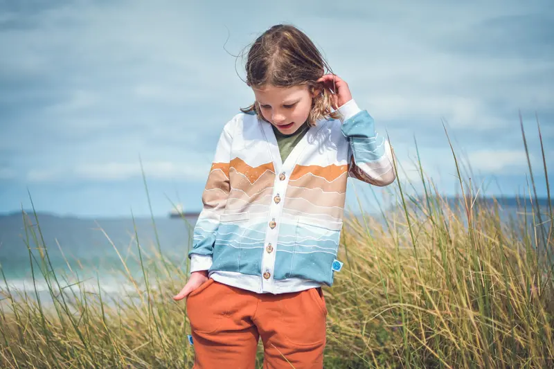 Waves & Wild Baby/Child Salt Air Cardigan - Printed Copy Shop (+£5.00) 1