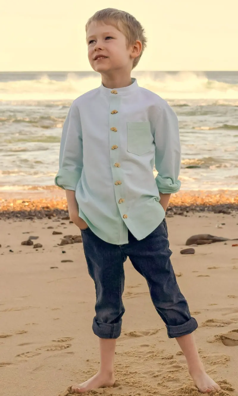 Waves & Wild Baby/Child Sunset Shirt - Printed Copy Shop (+£7.00) 1